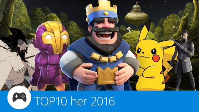 TOP 10: Nejlepší mobilní hry roku 2016