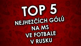 Top 5 nejhezčích gólů na MS ve fotbale 2018